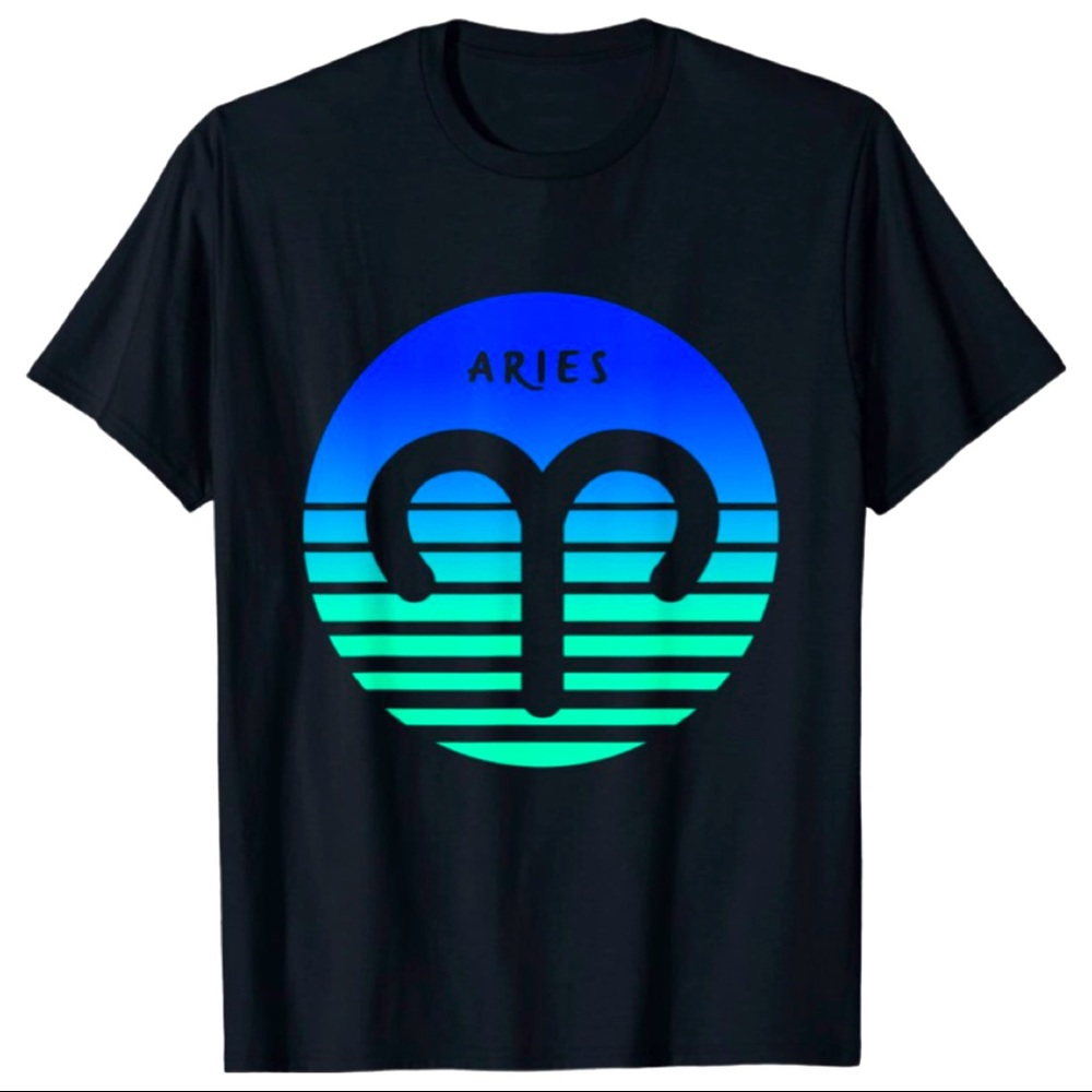 Aries Zodiac Sign T-Shirt